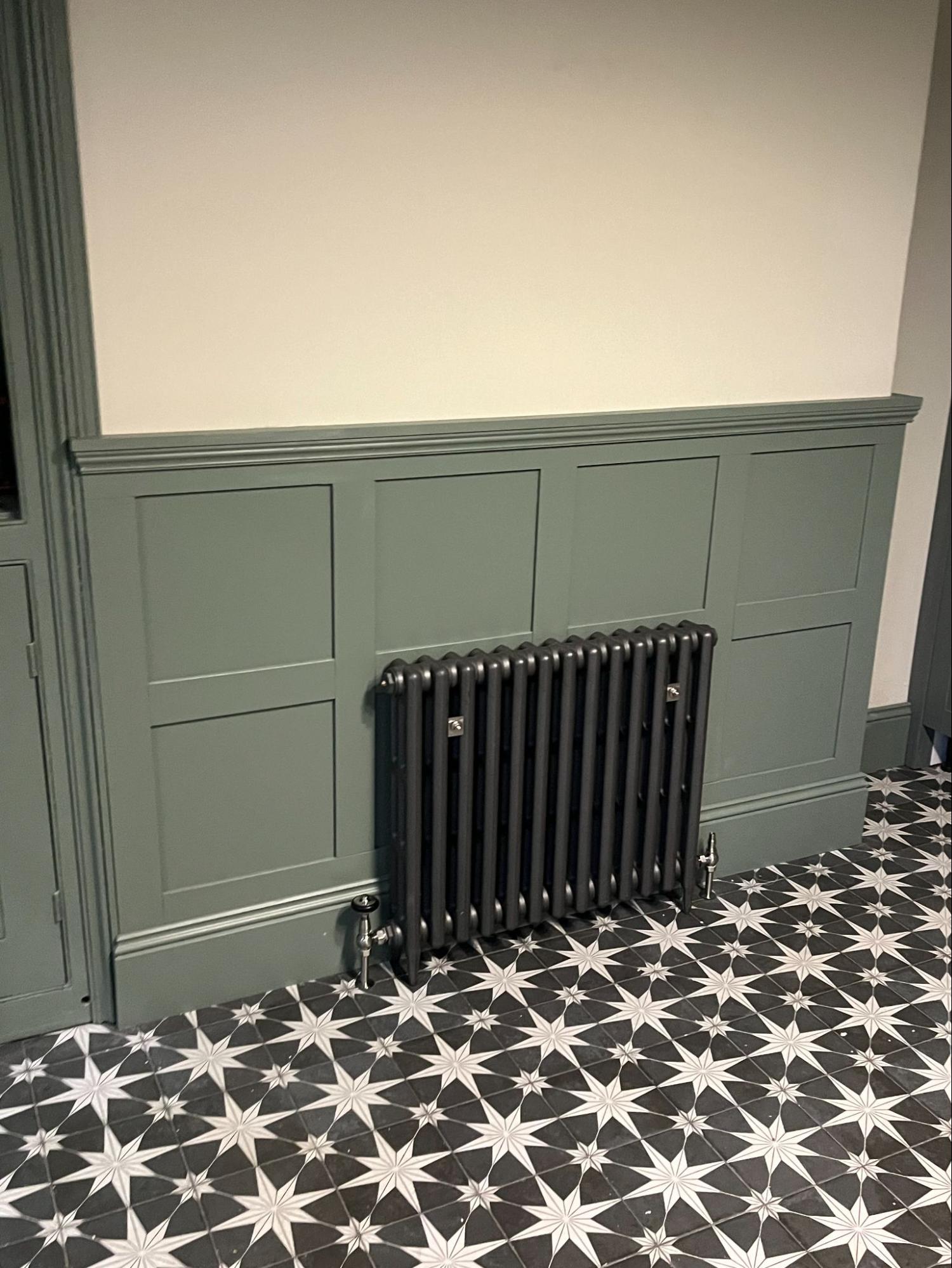 traditional radiators as a design focal point