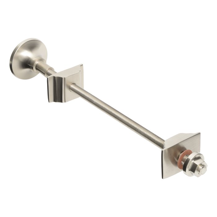 Clearance Satin Nickel Luxury Wall Stay (CDC-LUXSTAY-SN-ES)